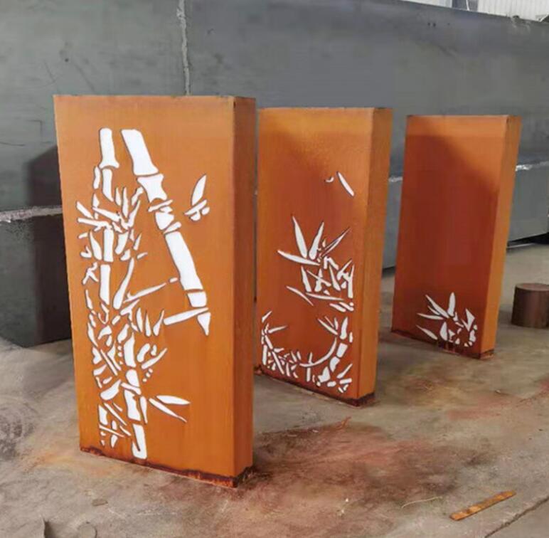 朝阳锈钢板灯箱